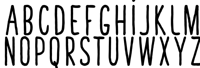 TastyBirds-BoldSans Font LOWERCASE