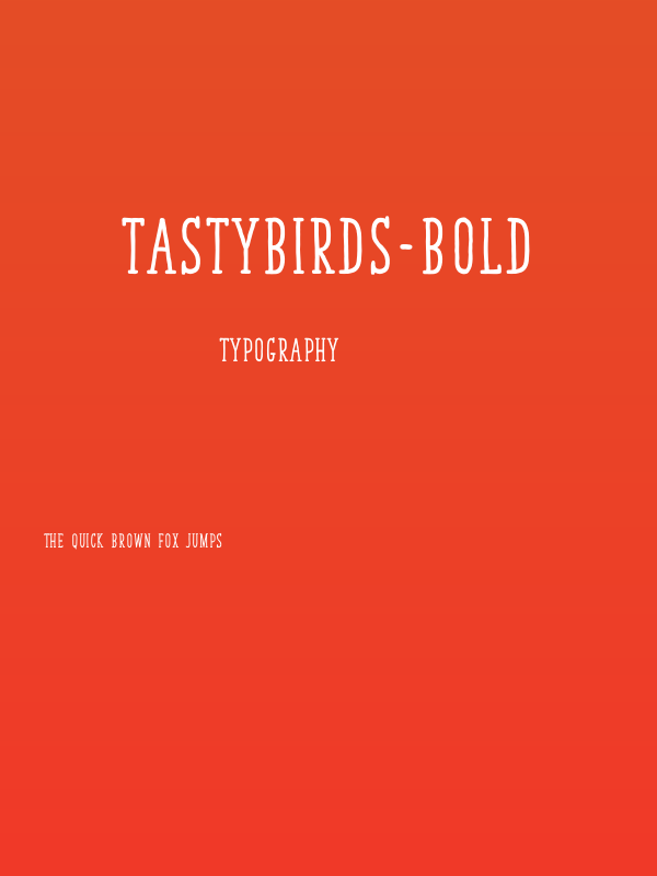 TastyBirds-Bold Poster