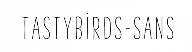 TastyBirds-Sans  Frei Schriftart Herunterladen