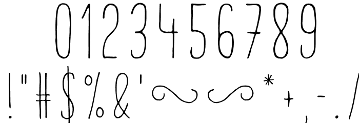 TastyBirds-Sans Font OTHER CHARS