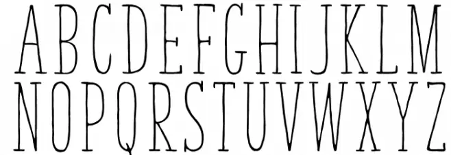 TastyBirds Font UPPERCASE
