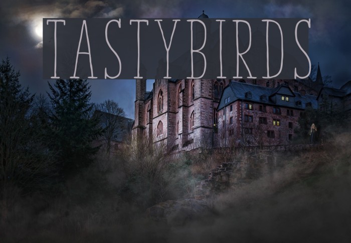 TastyBirds Font examples