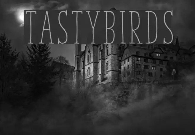TastyBirds Font examples