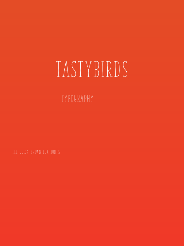 TastyBirds Poster
