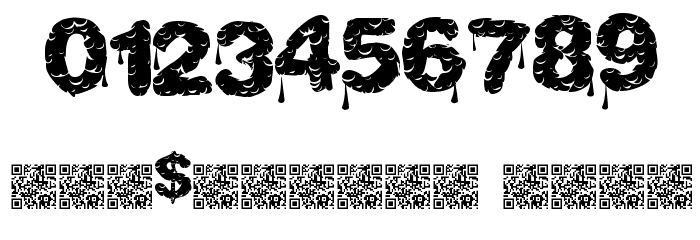 TastyDrips Font OTHER CHARS