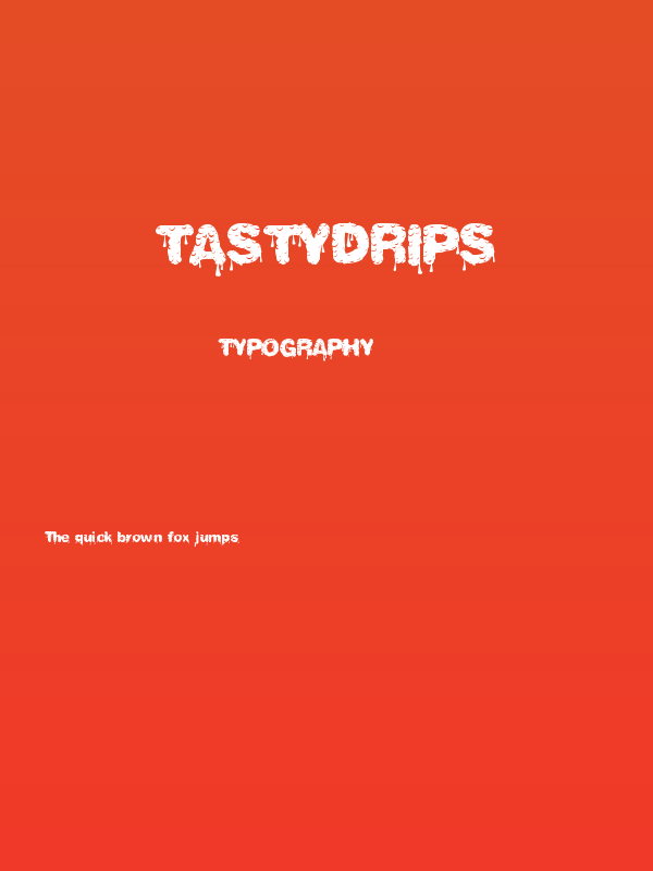 TastyDrips Poster