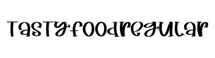 TastyFoodRegular  Frei Schriftart Herunterladen