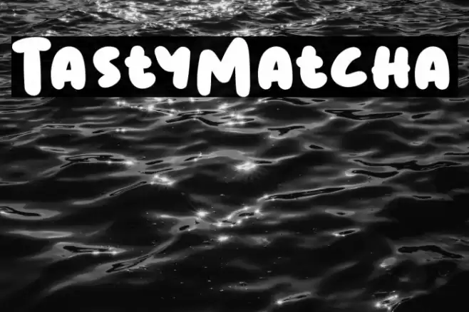 TastyMatcha Font examples