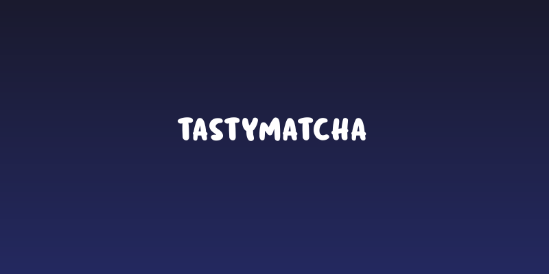 TastyMatcha Social Header