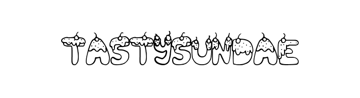 TastySundae  font caratteri gratis