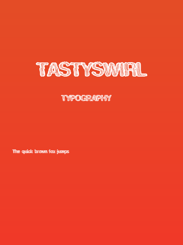 TastySwirl Poster