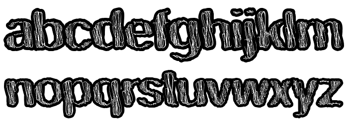 TastySwirl Font LOWERCASE