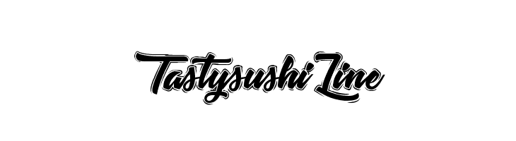 TastysushiLine Font