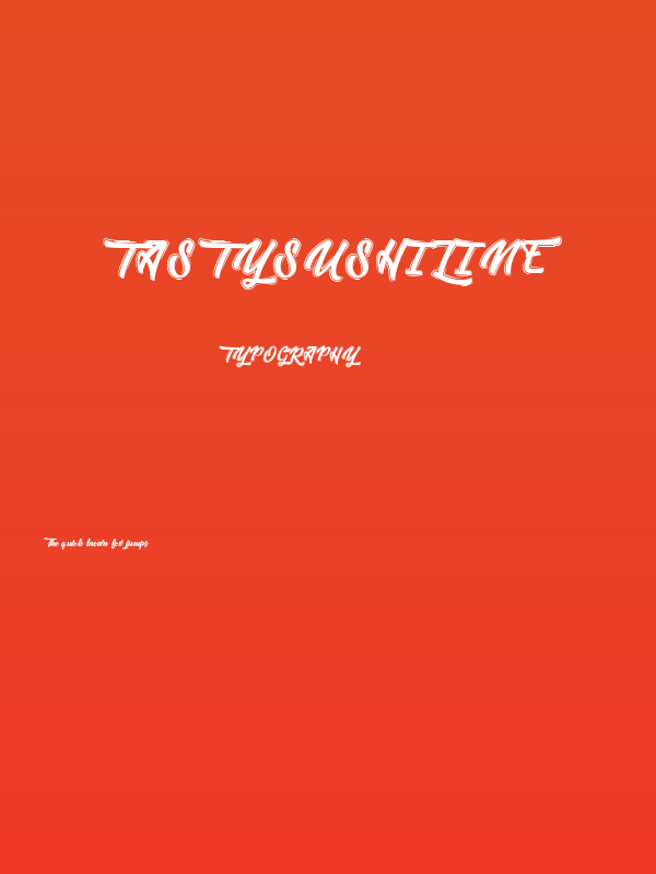 TastysushiLine Poster