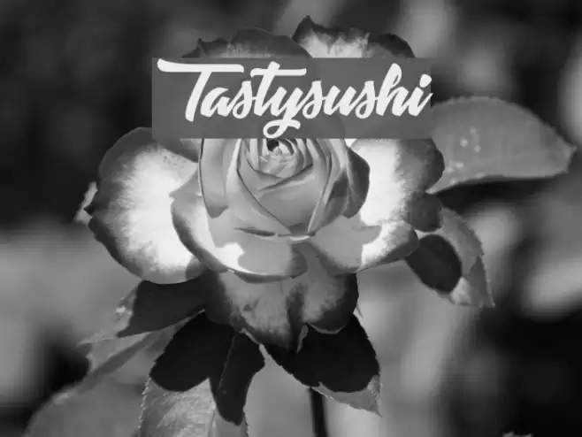 Tastysushi Font examples