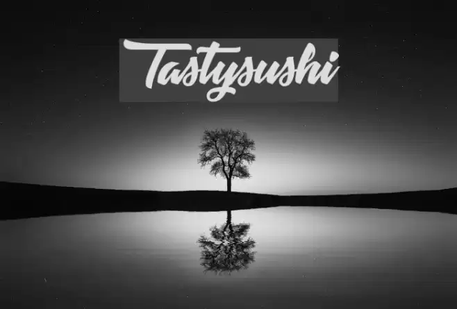 Tastysushi Font examples