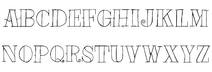 Tat Style Font LOWERCASE