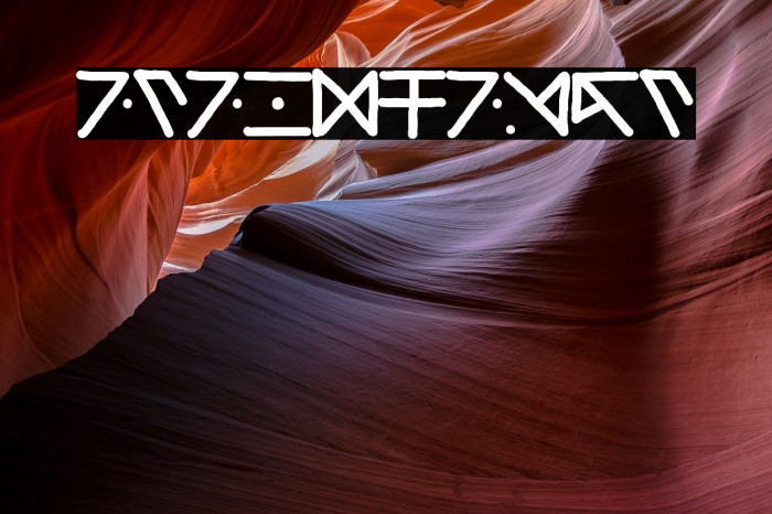 Tatalphabet Font examples
