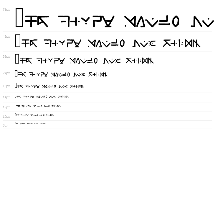 Tatalphabet Waterfall