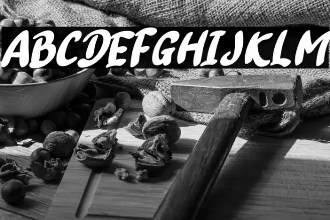 Tatan Deer Italic Font examples