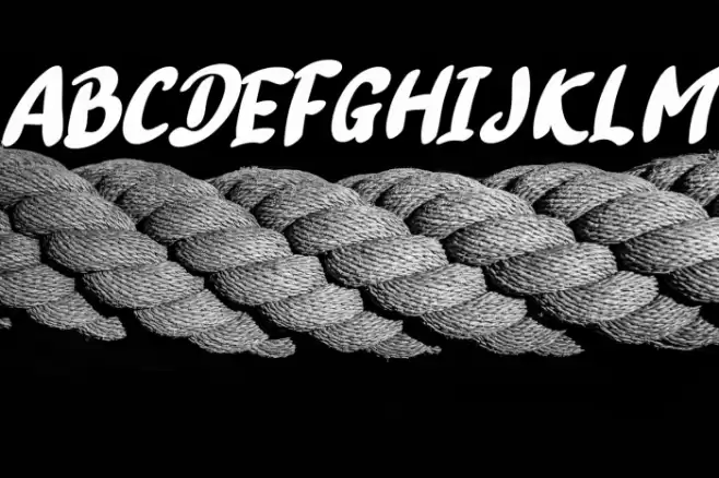 Tatan Deer Italic Font examples