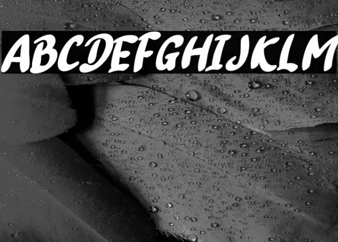 Tatan Deer Italic Font examples