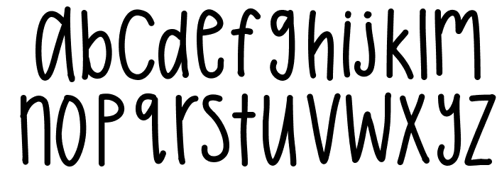 Tatertot Medium Font LOWERCASE