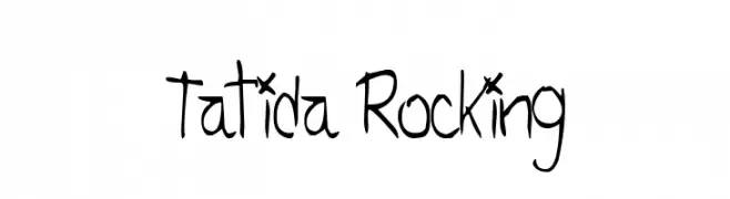 Tatida Rocking  Frei Schriftart Herunterladen