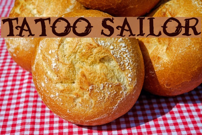 Tatoo Sailor Font examples