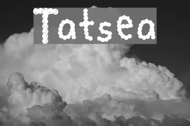Tatsea Font examples