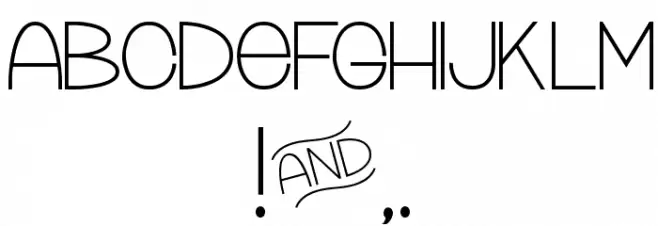 Tattle & Tales Font OTHER CHARS