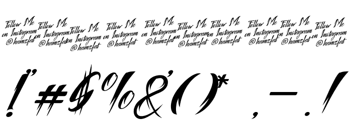 Tattofoo Trl Font OTHER CHARS