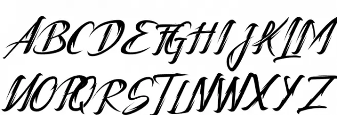 Tattofoo Trl Schriftart Groß