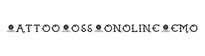 Tattoo Boss Monoline Demo  Fuentes Gratis Descargar