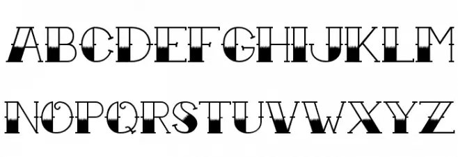 Tattoo Ink Schriftart Groß