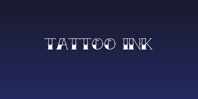 Tattoo Ink Social Header