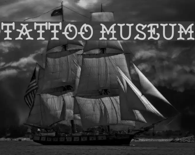 Tattoo Museum Font examples
