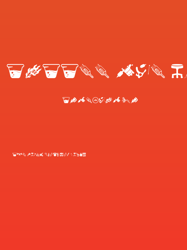 Tattoo Pro Icons Poster