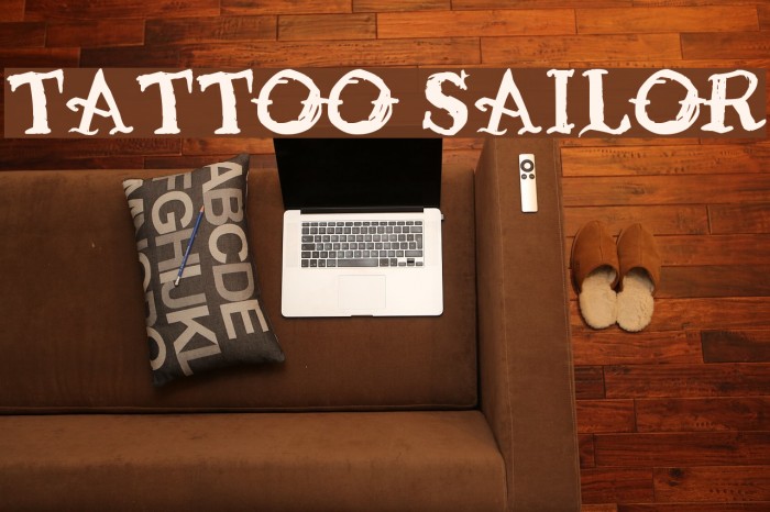Tattoo Sailor Schriftart examples
