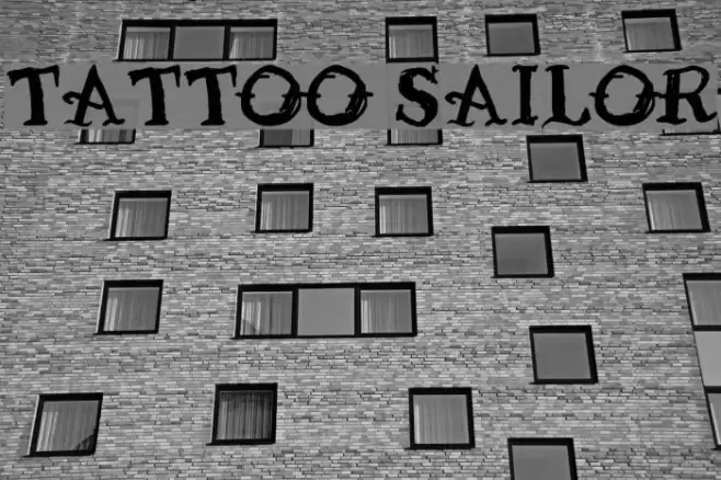 Tattoo Sailor Font examples