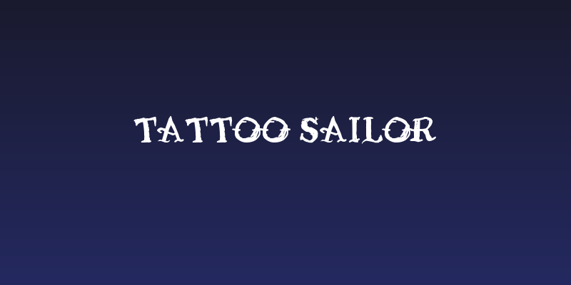 Tattoo Sailor Social Header