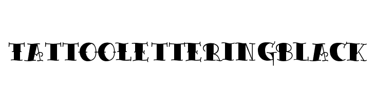 TattooLetteringBlack  font caratteri gratis
