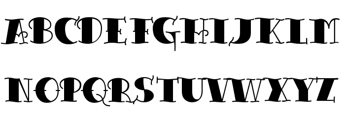 TattooLetteringBlack Шрифта строчной