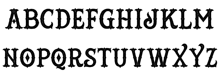 TattooShop Font LOWERCASE