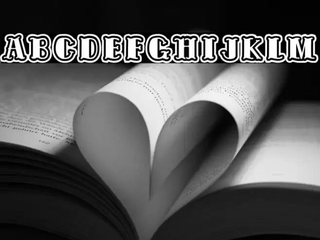 Tattooed and Proud Font examples