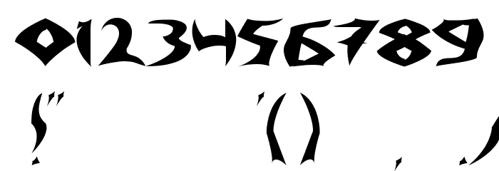 Tattooheavy Font OTHER CHARS
