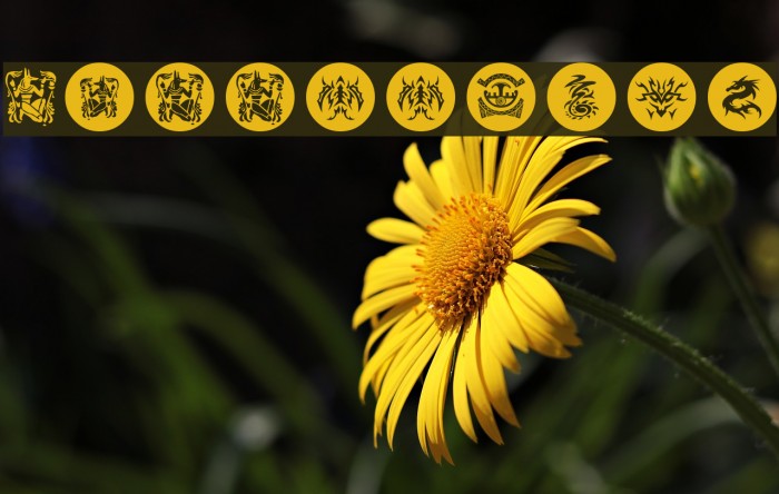 Tattoolike Font examples