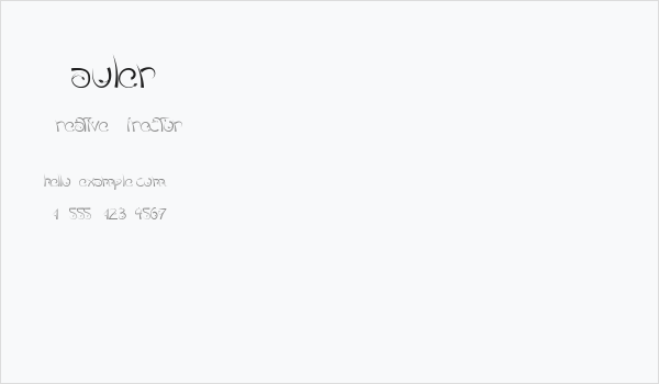 Tauler Business Card