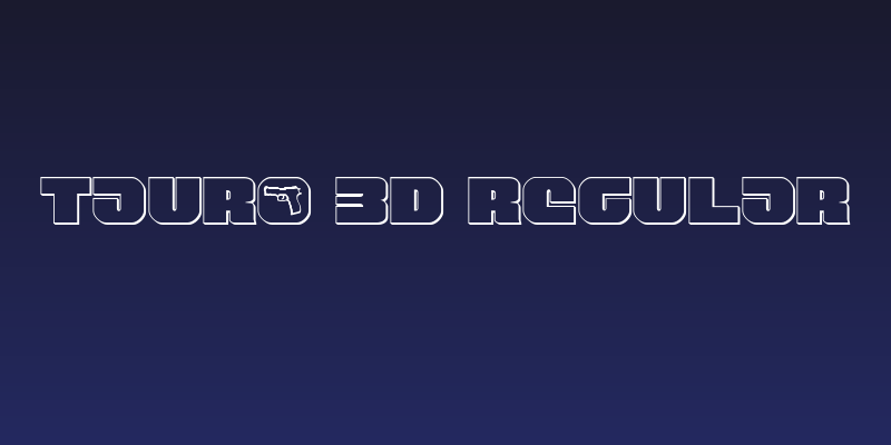 Tauro 3D Regular Social Header