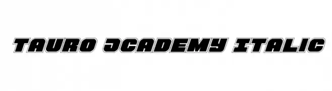 Tauro Academy Italic  नि: शुल्क फ़ॉन्ट्स डाउनलोड